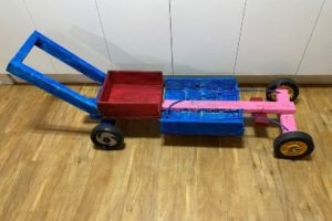 Learning through play with a billycart